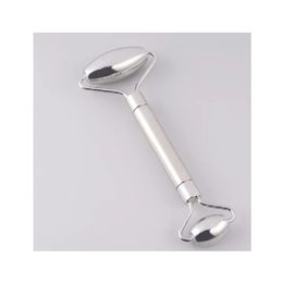 New Arrival Stainless Steel Double head Face Roller Massage Neck Eye Facial Slimming Beauty Health Face Care Massager