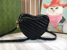 designer crossbody bag luxurys handbags heart bags designer purse shoulder bag heart Love bag with long strap Genuine Leather New Bag Design Travel Bag Work Tote