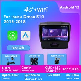 Android 8 Core 128GB Car Radio Video Player for Isuzu DMAX S10 2015-2018 with CarPlay/DSP/WIFI/4G Head Unit