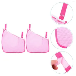 Stroller Parts 2 Pcs Mesh Bag Wagon Baby Hanging Bags Pouch Portable The Side Sling For