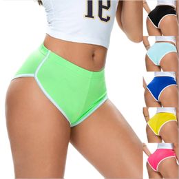 Womens Shorts Sexy Candy Colorful Stretch Sports YF049#060 230408