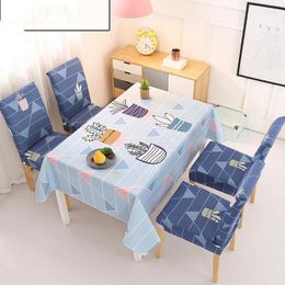 Table Cloth Coffee Tablecloth Art Nordic Cotton Linen Waterproof Chair Cover