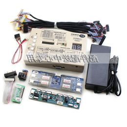 Freeshipping Panel Test Tool LCD / LED Screen Tester Built-in 53 Kinds Programme w/ English Instruction VGA Inverter LVDS Cable 12V 4a Ad Mmnj