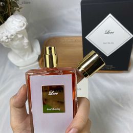 Fragrance Luxury Kilian Perfume 50ml Love Don't Be Shy Avec Moi Good Girl Gone Gad Women Men Spray Parfum Long Lasting Time Smell High Fragrance Quality Q231108