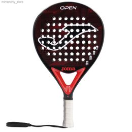 Tennis Rackets OPEN Padel Racket Tennis Padd Rackets Carbon Fiber Soft EVA Unisex Padel Racquet For players Q231109