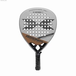 Tennis Rackets Professional Carbon Padd Racket Soft EVA Face Tennis Racket Without Padel Bag Cover For Men Women Training Accessories Q231109