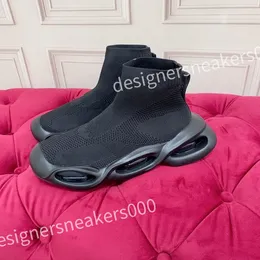 New top Boots Shoes For Men Women Leather Black White Flat Platform Sneaker Fashion