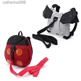 Backpacks New Kids Baby Safety Harness Backpack Leash Child Toddler Anti-lost Cartoon Animal BagL231108