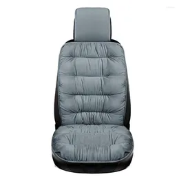 Car Seat Covers Plush Cushion For Warm Auto Winter Pad Material Protective Tool RVs Trucks And Most Cars