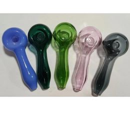 4.3inch Pyrex Glass Pipe Weight 30g Snowflakes Smoking Tobacco hand Pipes cigarette Philtre oil Burners Bowl 2 Styles