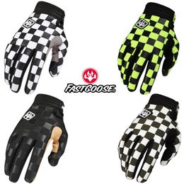 Cycling Gloves FoxPlast Adult Motocross Gloves Race Rider Bike Gloves BMX ATV Enduro Racing Off-Road Mountain Bicycle Cycling Guantes Unisex 231108