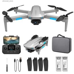 Drones G-Anica Drone with Camera 4K for Adults Easy GPS Quadcopter for Beginner Brushless Motor 5GHz Transmission Auto Return Home Q231108