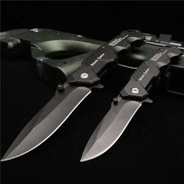 S/L Folding Knife Pocket Tactical Survival Portable Camping Stainless Steel Cut Fruits Open Cans Collect Fungi