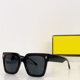 New fashion design acetate sunglasses 40101 big square frame simple and popular outdoor uv400 protection glasses with case