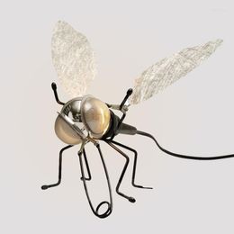 Wall Lamps European Creative Mosquito LED Modern Designer Bedroom Living Room Art Deco Candlle Lights Bathroom Light