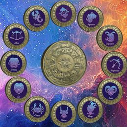 Arts and Crafts Commemorative coin of the twelve constellations in ancient Greece