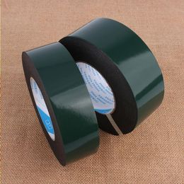 Freeshipping 6 Pcs/Lot 10m Strong Waterproof Adhesive Double Sided Double Sided Tape Sticker Foam Black Tape For Car Trim Home Vtmle