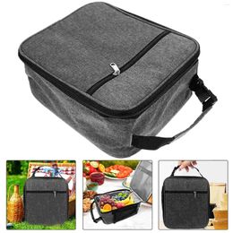 Dinnerware Waterproofing American Style Lunch Bag Insulation Bags Portable Oxford Cloth Dinner Sets