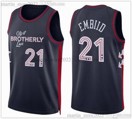 2023/24 the city of Brotherly Love Basketball Jerseys Joel 21 Embiid Tyrese 0 Maxey Tobias 12 Harris Cameron 22 Payne Buddy 17 Hield Kyle 7 Lowry Kelly 9 Oubre Jr. Paul Reed