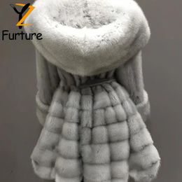 Women's Fur Faux Wholesale Customers Customised mink fur jacket with natural highquality 2023 Winter Women Real Coat 231108