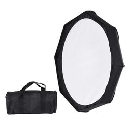 Freeshipping 8 Pole 80cm/315" Rubber White/Black Foldable Collapsible Beauty Softbox Flash Reflector Diffuser for Bowens Mount St Bshx