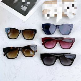 Luxury designer summer sunglasses cat's eye plate diamond rimmed net red same proof 71438