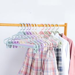 Hangers Racks 10 designer anti slip hangers with clips pants hangers coat hangers clothing Organisers wardrobes drying hangers space saving 230408