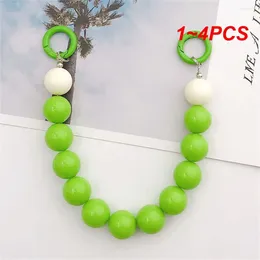 Choker 1-4PCS Cell Phone Portable Ornament Mobile Cord Decorations Beaded Wear-resistant Delicate Anti-fall