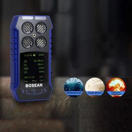 BH-4S 4 In 1Air Quality Monitor Gas Analyzer Air Tester Portable Compound Gas Detector O2 EX CO Air Quality Monitor