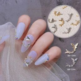 Nail Art Decorations Korean Metal Light Luxury Exquisite Charm DIY Decoration Butterfly Jewelry Manicure Accessories Diamond