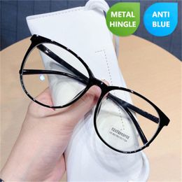 Sonnenbrille Rahmen Mode Blaulicht Blockierende Brille 2023 Frauen Übergroße Brillen Anti Computer Männer Schutzbrillen SpectacleFashion