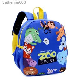 Backpacks Cute Cartoon Kids SchoolBags Trendy Waterproof Backpack Waterproof Kindergarten Primary School Bookbag Student BackpackL231109