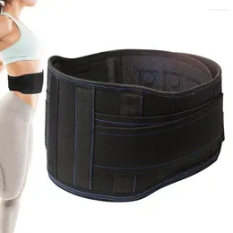 Waist Support Abdominal Massager Back Belt Fast Heating And Magnet Breathable Pad For Lumbar Relief