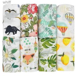 Bibs Burp Cloths Muslin Baby Swaddle Bamboo Cotton Blanket Wrap Gauze Feeding Scraf Burp Cloths Bath Towel Baby Swaddle Small Size Baby StuffL231108