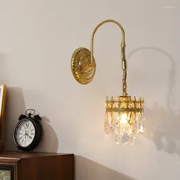 Wall Lamps American Creative Living Room Aisle Lights Minimalist Master Bedroom Bedside Cloakroom Decorative Lamp