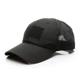 Ball Caps Air Baseball Cap Male Female Neutral Summer Solid Grid Dome Hat Visors Camping Women'S 2023