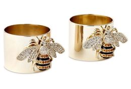 Top Quality Trendy Ring Bracelet European and American Ladies Luxury Ornament Bee Ring