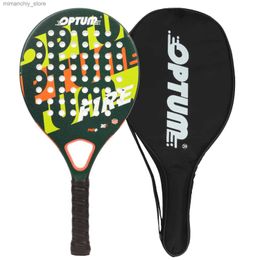 Tennis Rackets OPTUM Fire Carbon Fiber 6-14 Years Junior Beach Tennis Racquet Light Racket For Young Q231109