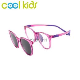 Sunglasses COOL KIDS Outdoor Sun Glasses Children Optical Hiking Glasses Prescription Eyeglasses TR90 Flexible Glasses Frame Fashion Design YQ231108