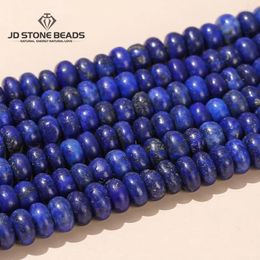 Loose Gemstones 5 8mm Dyed Color Lapis Lazuli Stone Abacus Shape Beads DIY Handmade Findings For Bracelets Necklace Jewelry Making