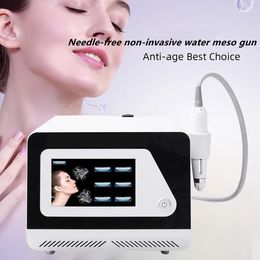 Massage Salon Use Atraumatic Water Jet Meso Gun Skin Water Supplement Tightening Face Lifting Wrinkle Acne Pigment Removal Anti-aging Apparatus