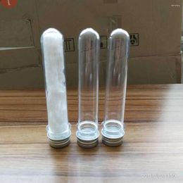 30Pcs 40ml PET Bottle Plastic Test Tube With Screw Cap Aluminum Packing