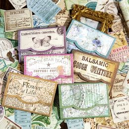 Yoofun 30pcs/lot Vintage Beautiful Life Scrapbooking Material Pack Retro Butterflies Tickets Papers For Journal DIY