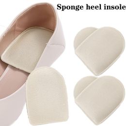 Women Socks Sponge Heel Pads Foot Care Pain Relief High Heels Shoes Liner Grips Lightweight Insole Cushion Insert Back Sticker Antiwear Pad