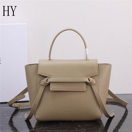 womens bag Designer Belt Bag Gray Beige in Grained Calfskin Black Women Tote Handbag Shoulder Bag with Strap handbags