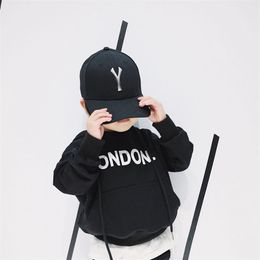 Children Hat Spring Autumn Casquette Boys Girls Baby Baseball Hats Summer Kids Sunscreen Sunshade Cap Fashion Trend Street Hip Hop Caps