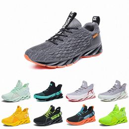 men running shoes breathable trainers wolf grey Tour yellow teal triple black green Light Brown Bronze Camel Watermelo mens outdoor sports sneakers t8 30YA#