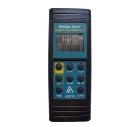 AZ8721 Temperature Tester Meter Humidity Hygro-thermometer Thermometer Hygrometer Industrial Probe Alarm 0.1%RH