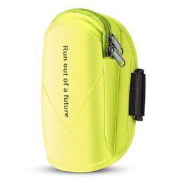 Safe Waterproof Arms Belt Phone Holder Cases Bag Cover Running Reflective Arm Pack Outdoor Sport Phone Basg Camping Equipment
