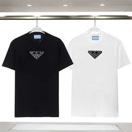 Herren-Designer-T-Shirt, grafisches T-Shirt, Y2K-Kleidung, Damen-Hemden, modischer Briefdruck, Rundhalsausschnitt, schwarz-weiß, kurzärmliges T-Shirt für Männer, übergroße Kleidung, T-Shirt-Top, Größe S-XL